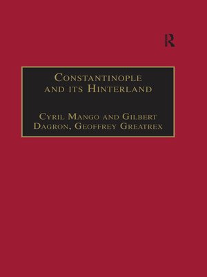 cover image of Constantinople and its Hinterland